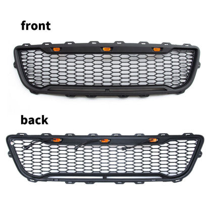 For 1999-2003 Ford F150 Grill Raptor Style Front Grille W/Letter Hood Mesh Matte Black