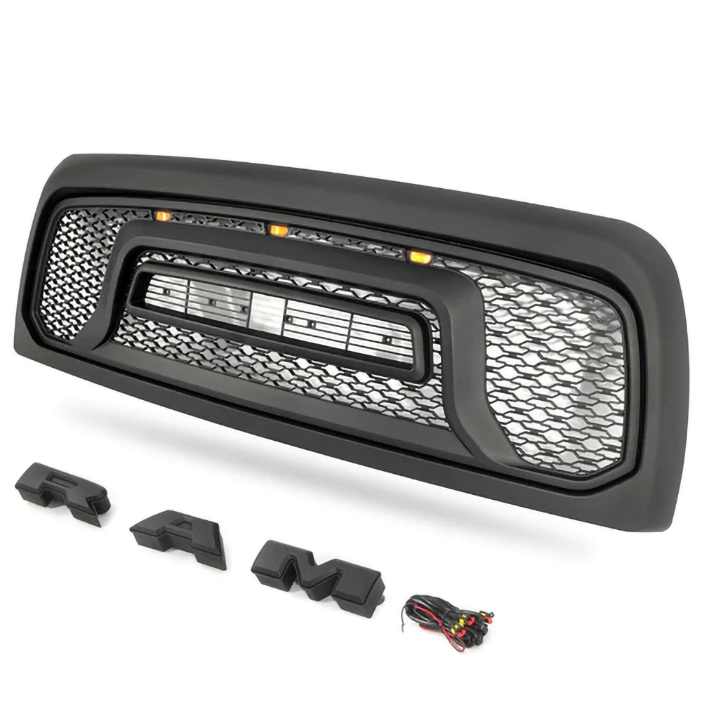 For Dodge Ram 2500 3500 2010-2018 Front Grille Honeycomb W/Letters