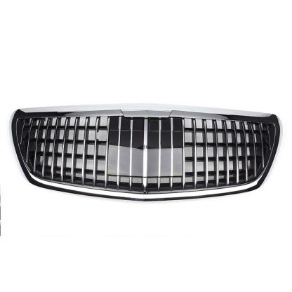 Chrome S680 Maybach Grille with ACC for Mercedes Benz W222 S Class 2014-2020