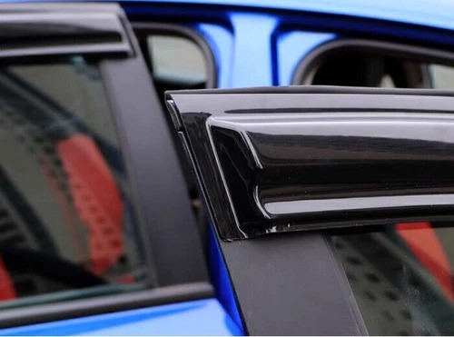Window Visors Rain Glossy Black Guards Shield for 2022-2026 Honda Civic Sedan