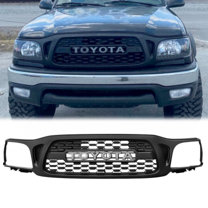 Front Grill For 2001 2002 2003 2004 Toyota Tacoma Grille w/Letter 