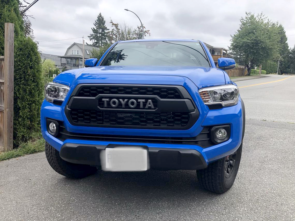 Grill Garnish Sensor Cover OE #53141-35060 For Toyota Tacoma TRD PRO 2018-2023