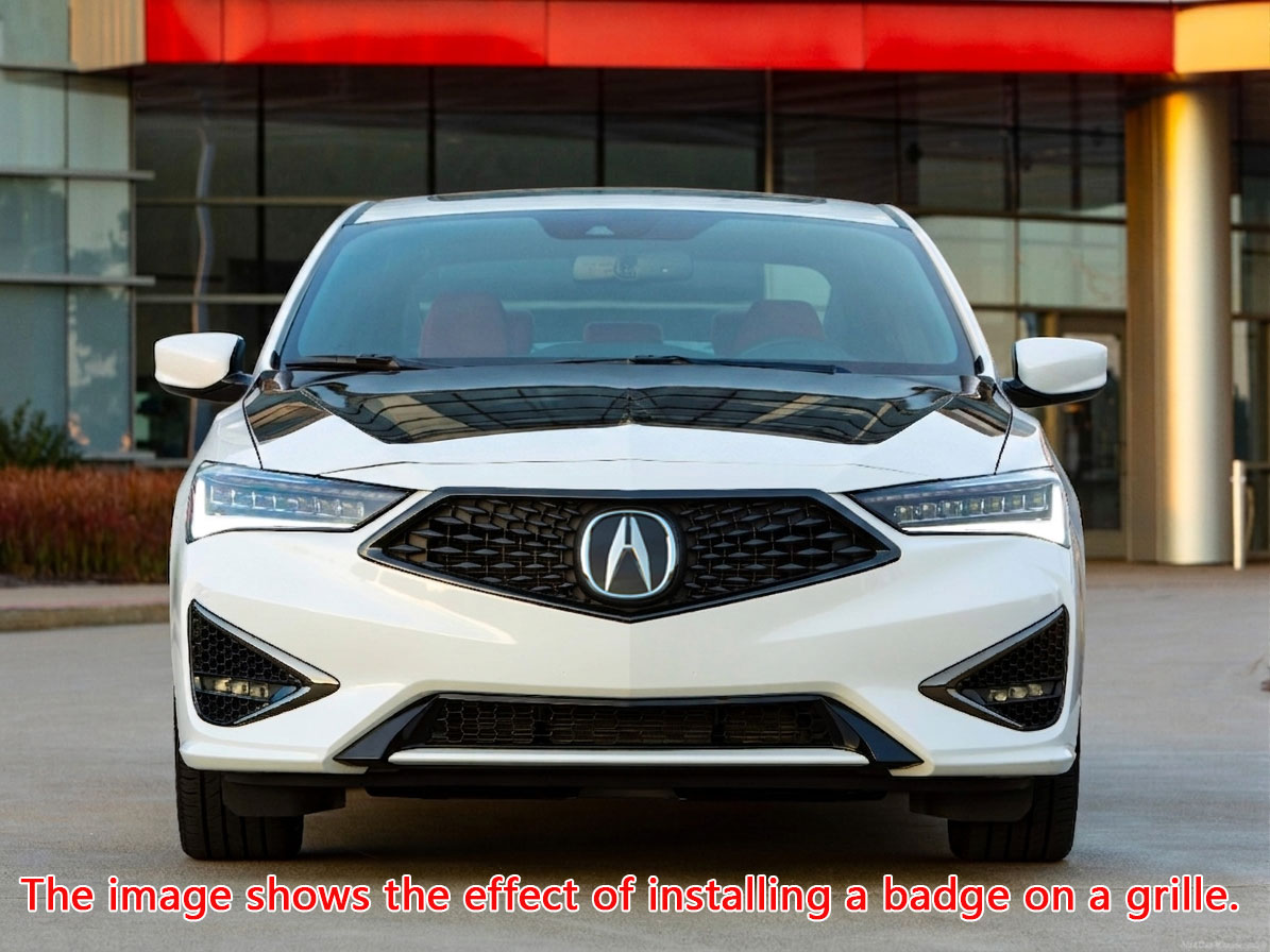 For 2019 2020 2021 2022 Acura ILX Grill Front Grille Gloss Black