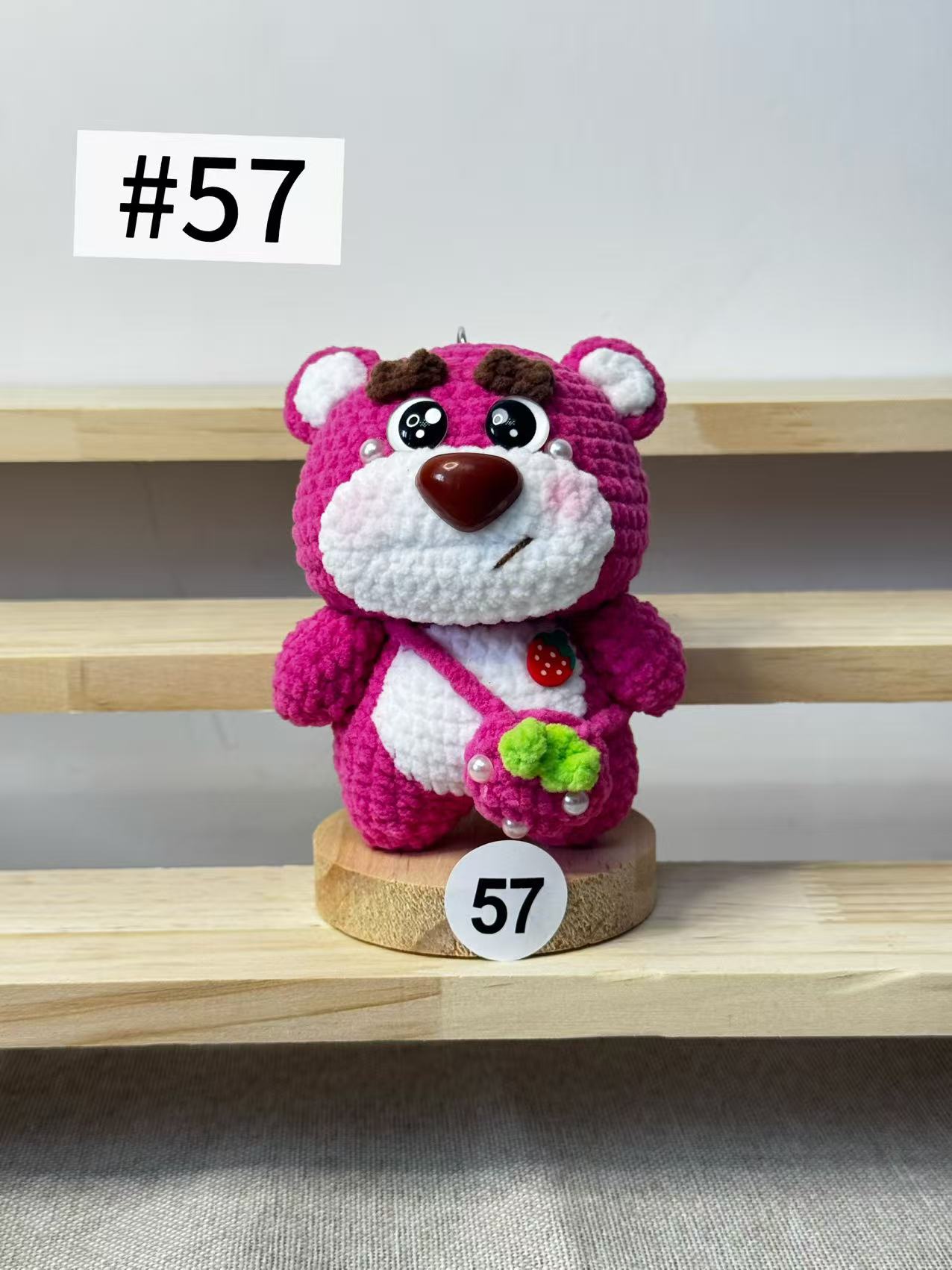 The “Crochet Stars” collection of hand-crocheted items is constantly being updated.