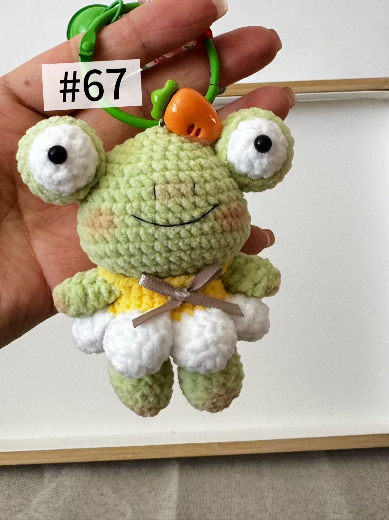 The “Crochet Stars” collection of hand-crocheted items is constantly being updated.