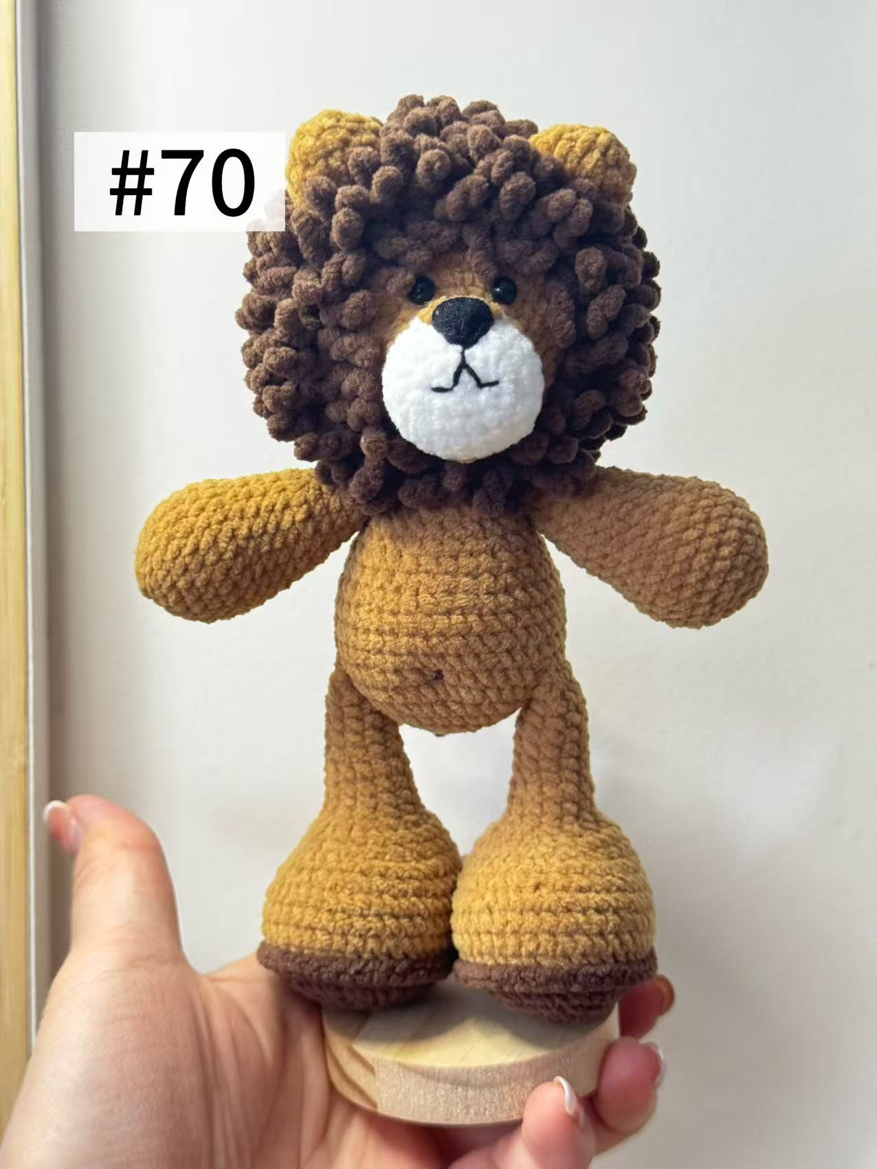 The “Crochet Stars” collection of hand-crocheted items is constantly being updated.