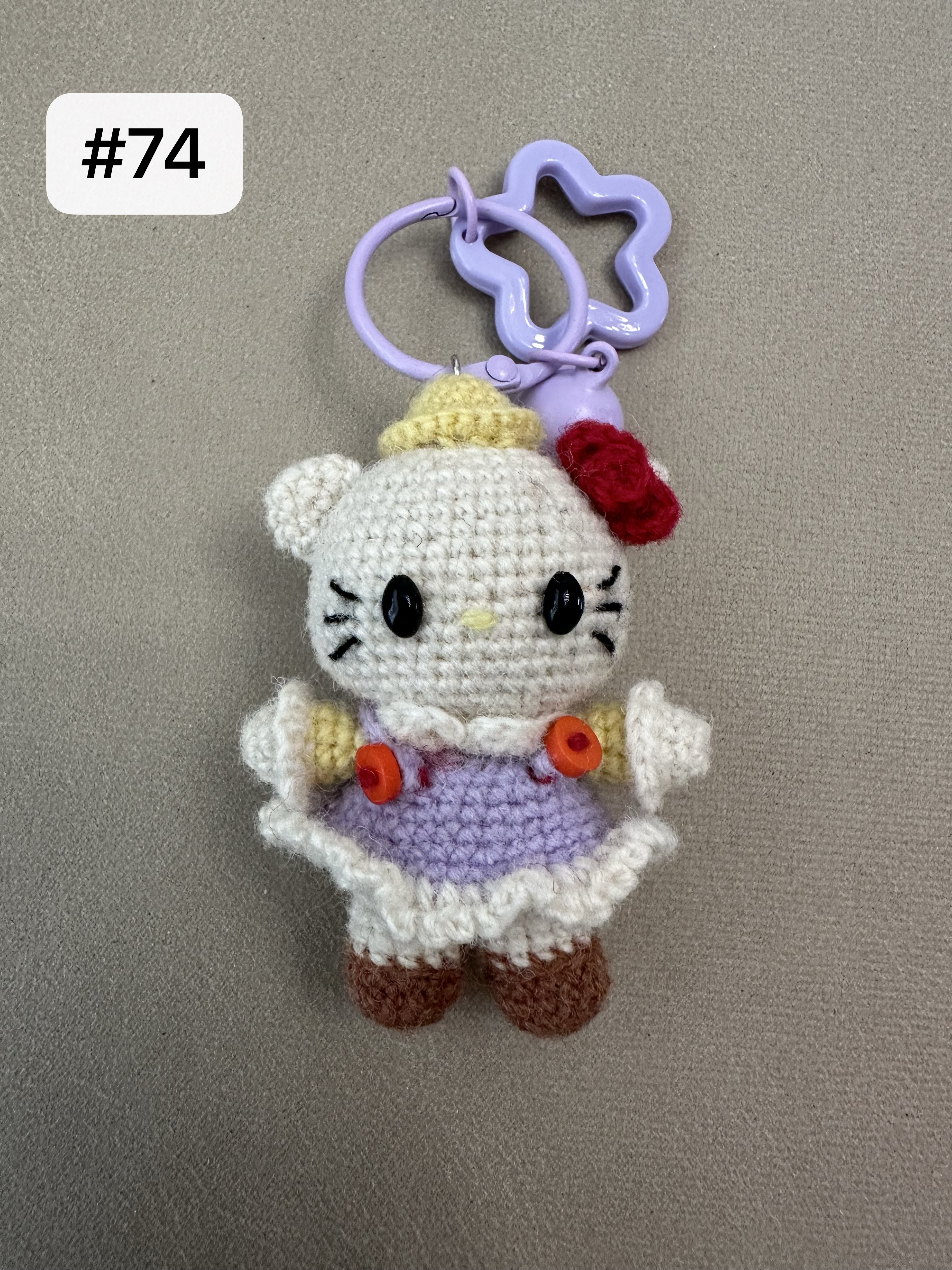 The “Crochet Stars” collection of hand-crocheted items is constantly being updated.