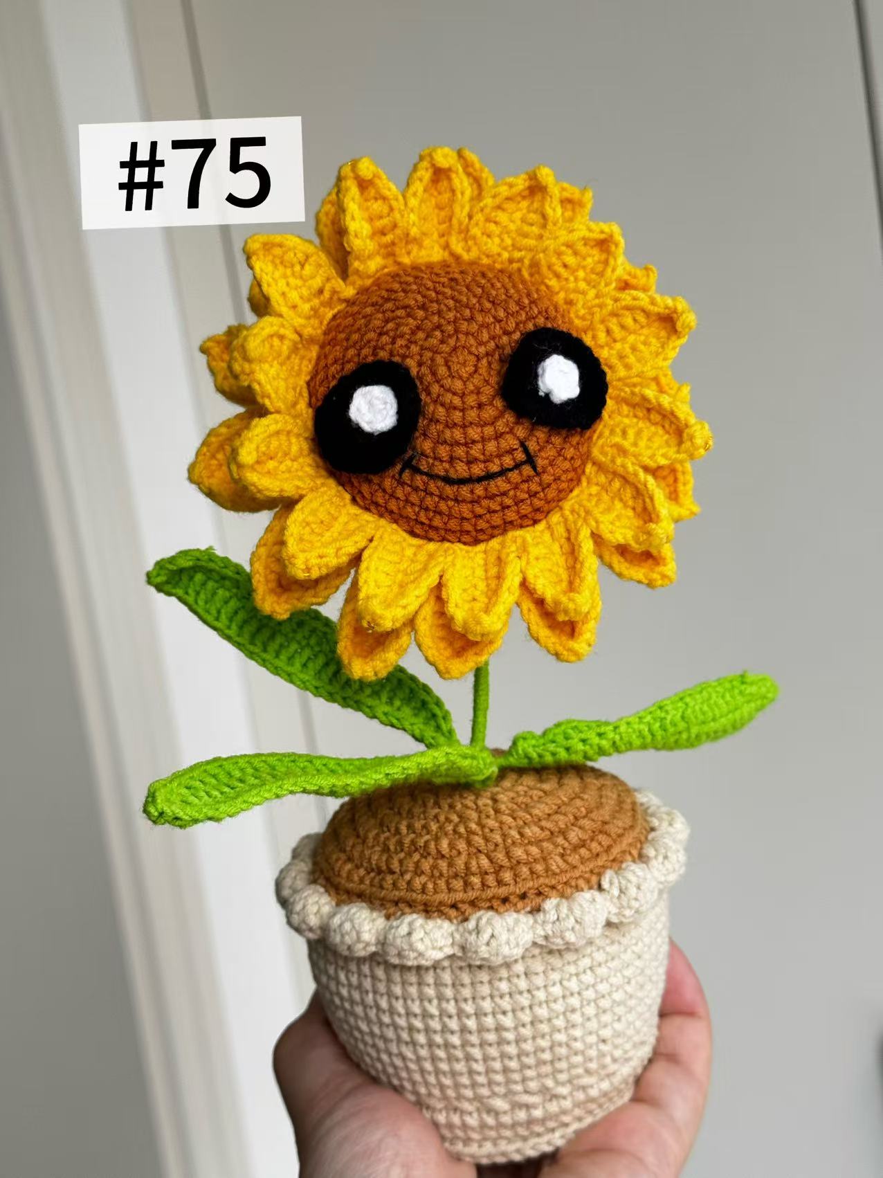 The “Crochet Stars” collection of hand-crocheted items is constantly being updated.