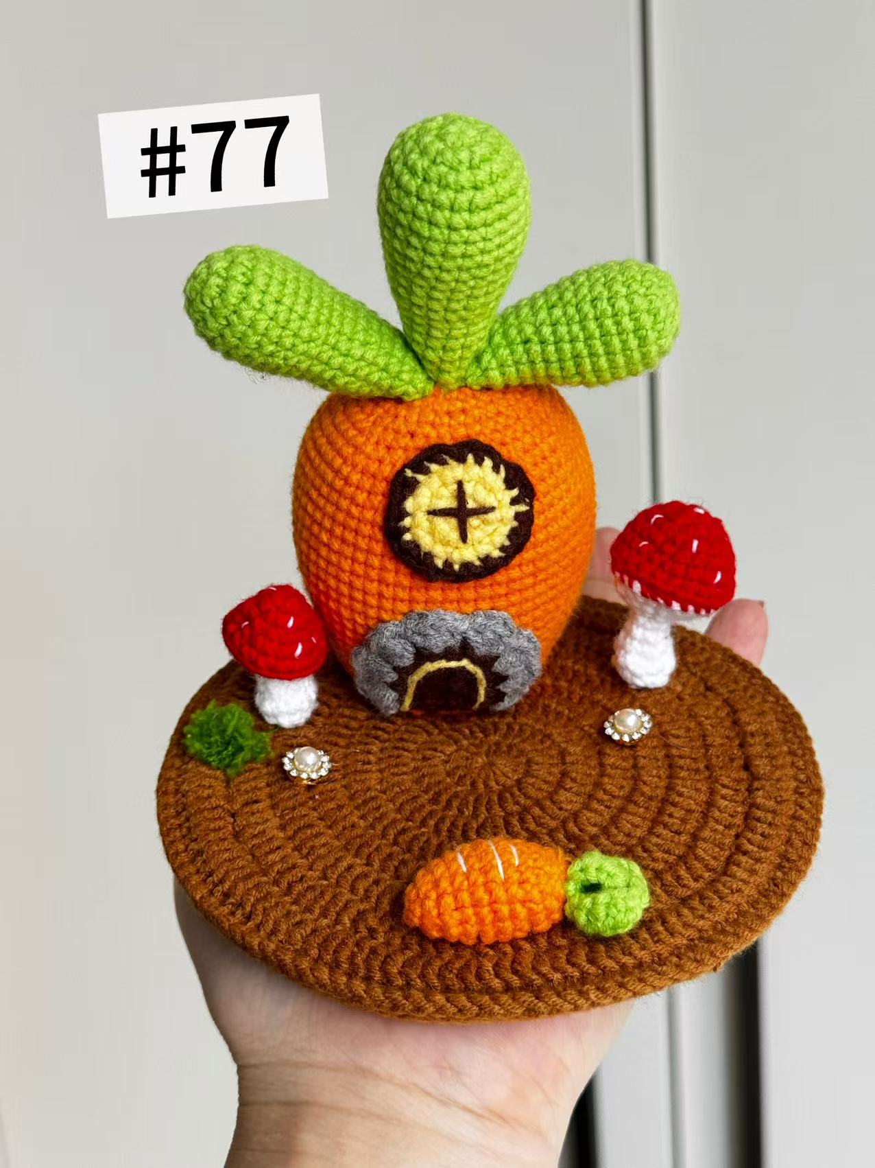 The “Crochet Stars” collection of hand-crocheted items is constantly being updated.