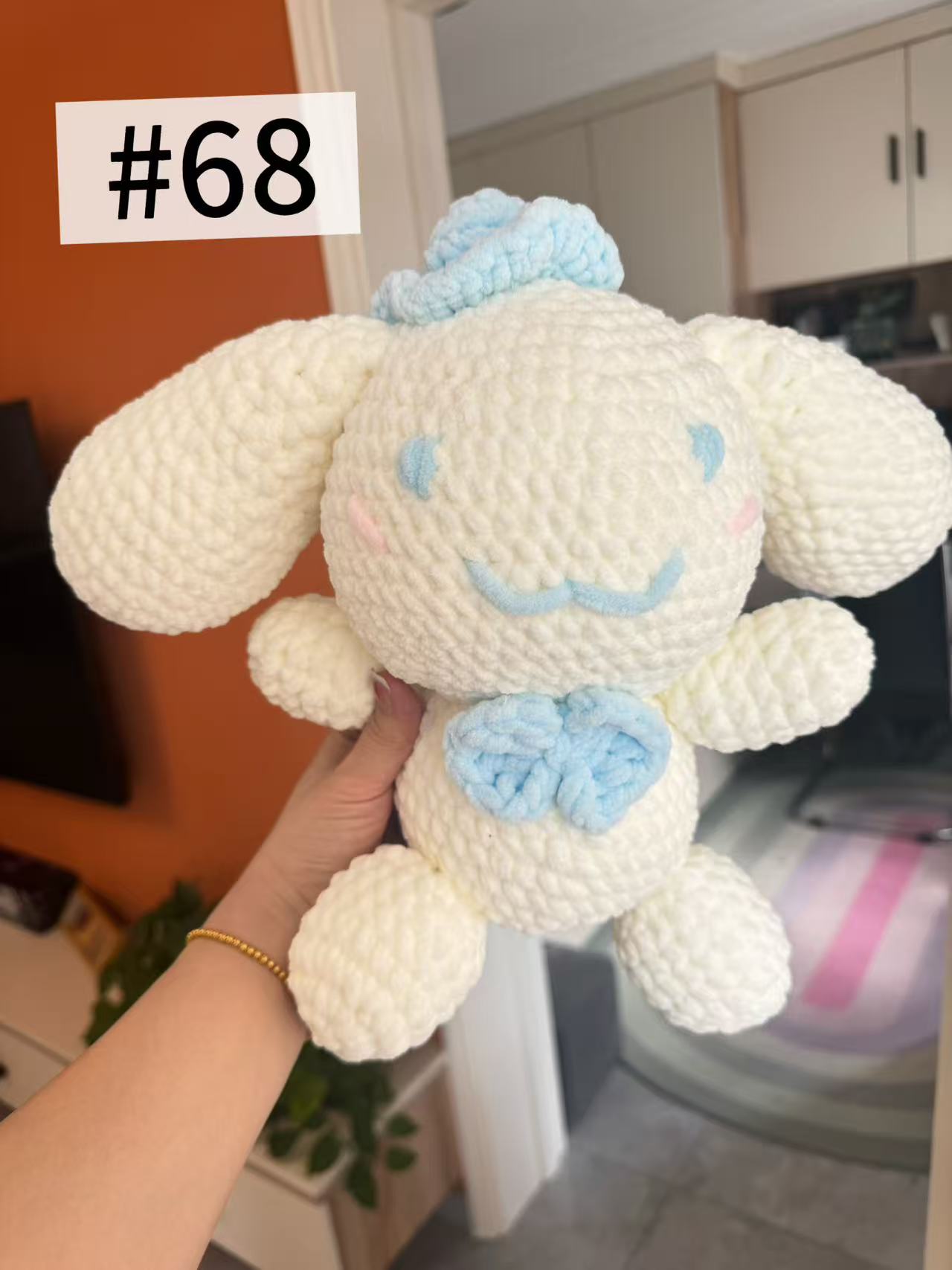 The “Crochet Stars” collection of hand-crocheted items is constantly being updated.