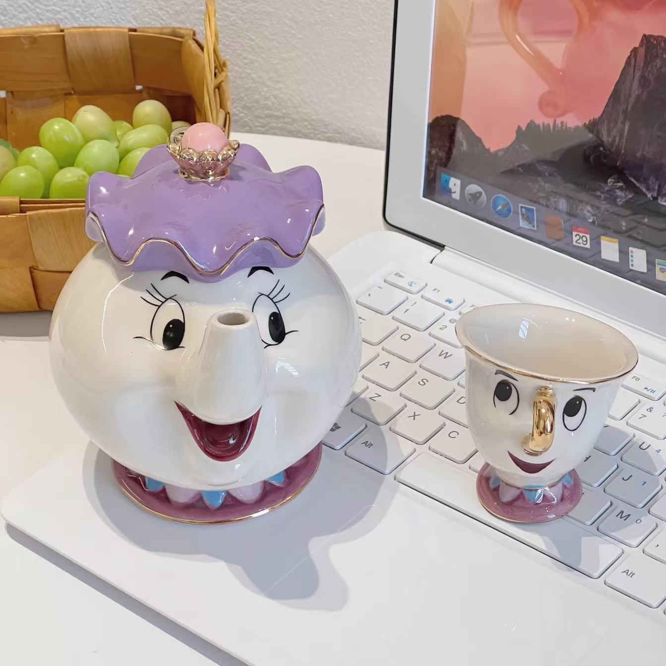 BEAUTY and THE BEAST teapot