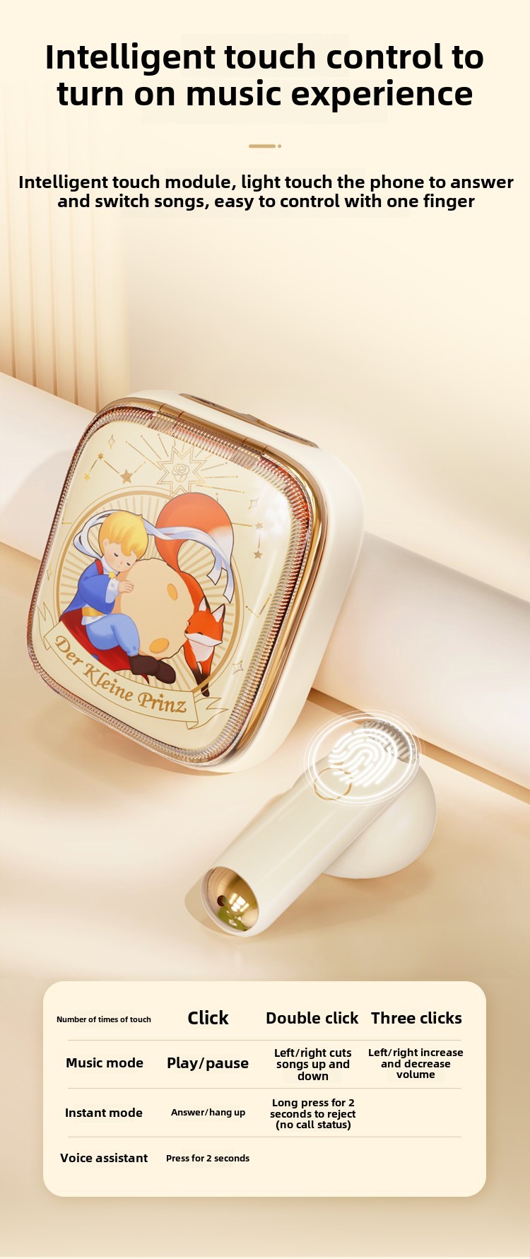 Little Prince Guardian Series Earbuds Gift Box