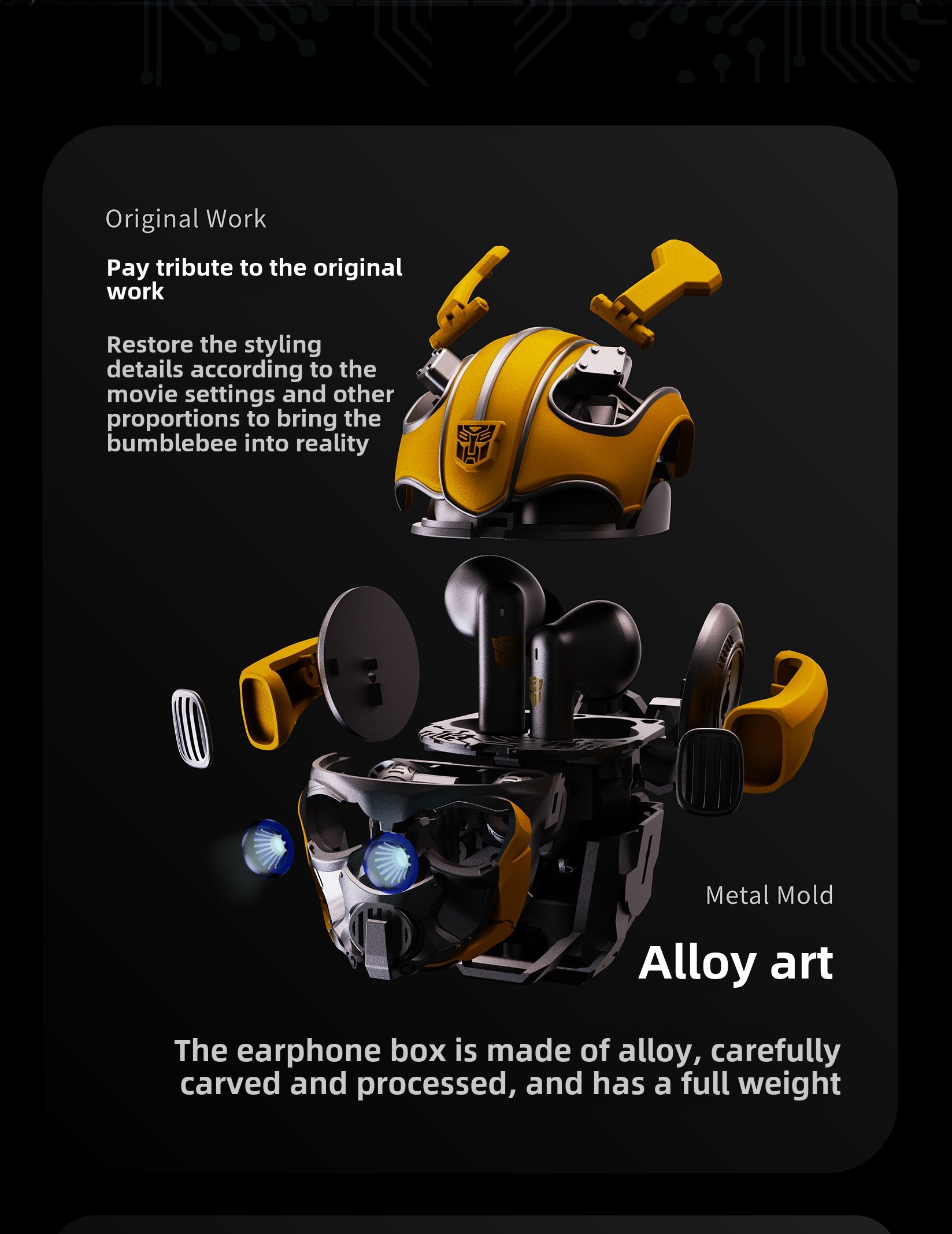 Transformers Bumblebee Earplugs