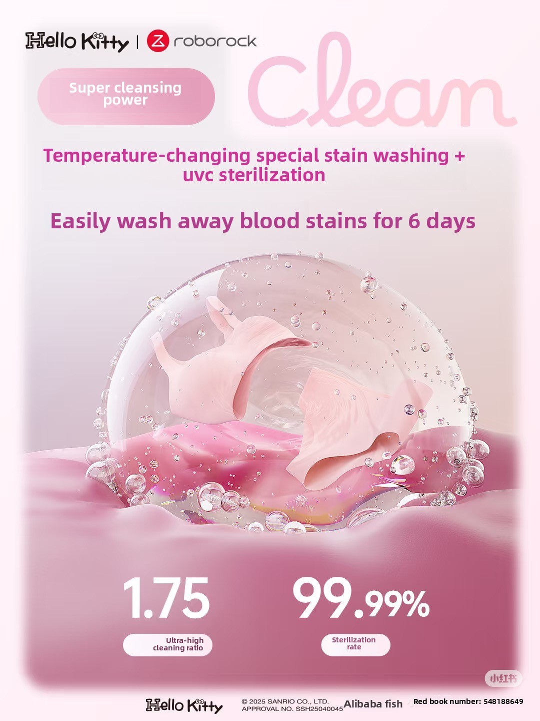 HelloKitty Mini washing machine