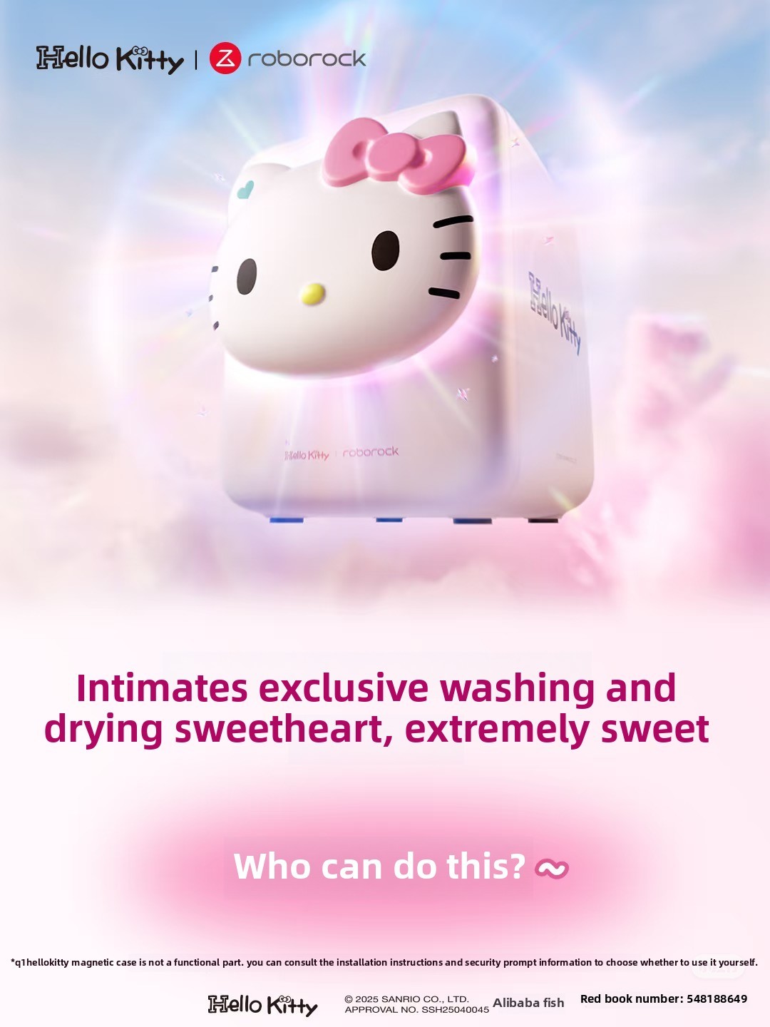 HelloKitty Mini washing machine