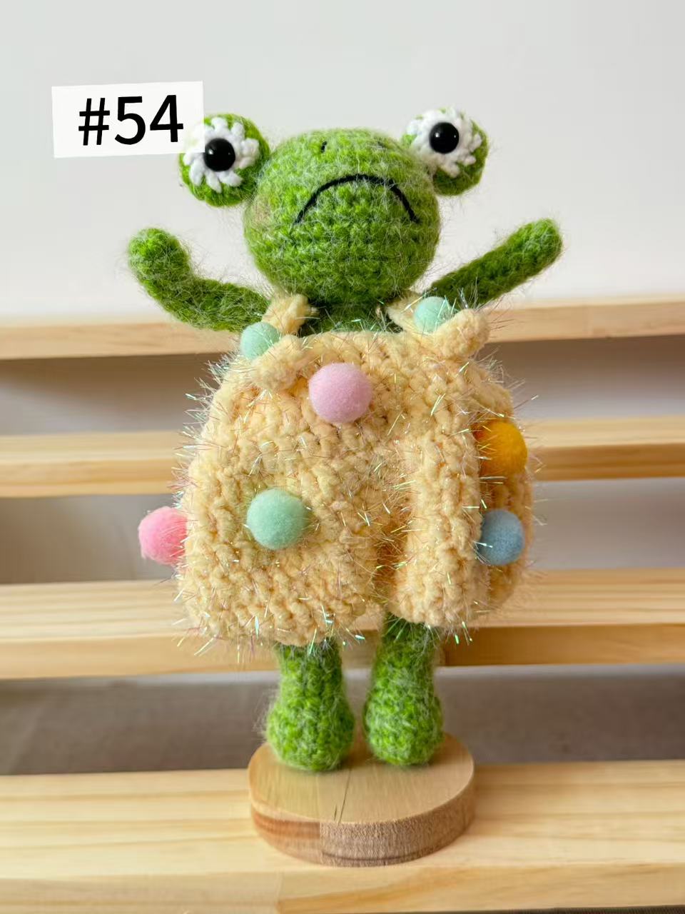 The “Crochet Stars” collection of hand-crocheted items is constantly being updated.