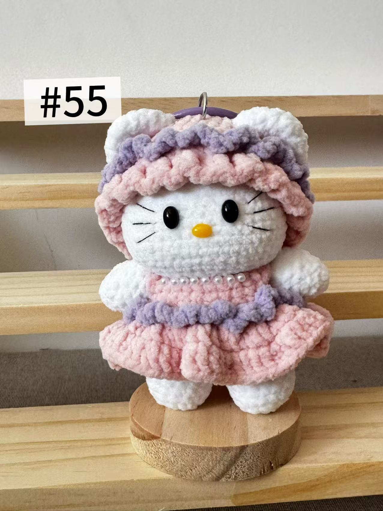 The “Crochet Stars” collection of hand-crocheted items is constantly being updated.