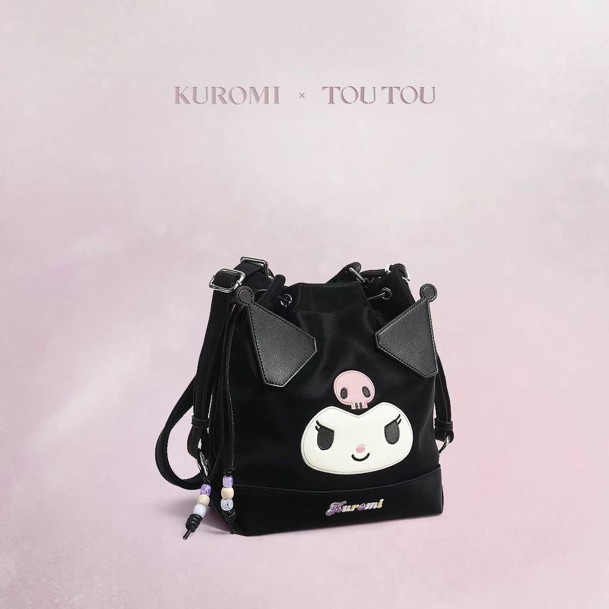 TOUTOU＆Kuromi Bucket backpack