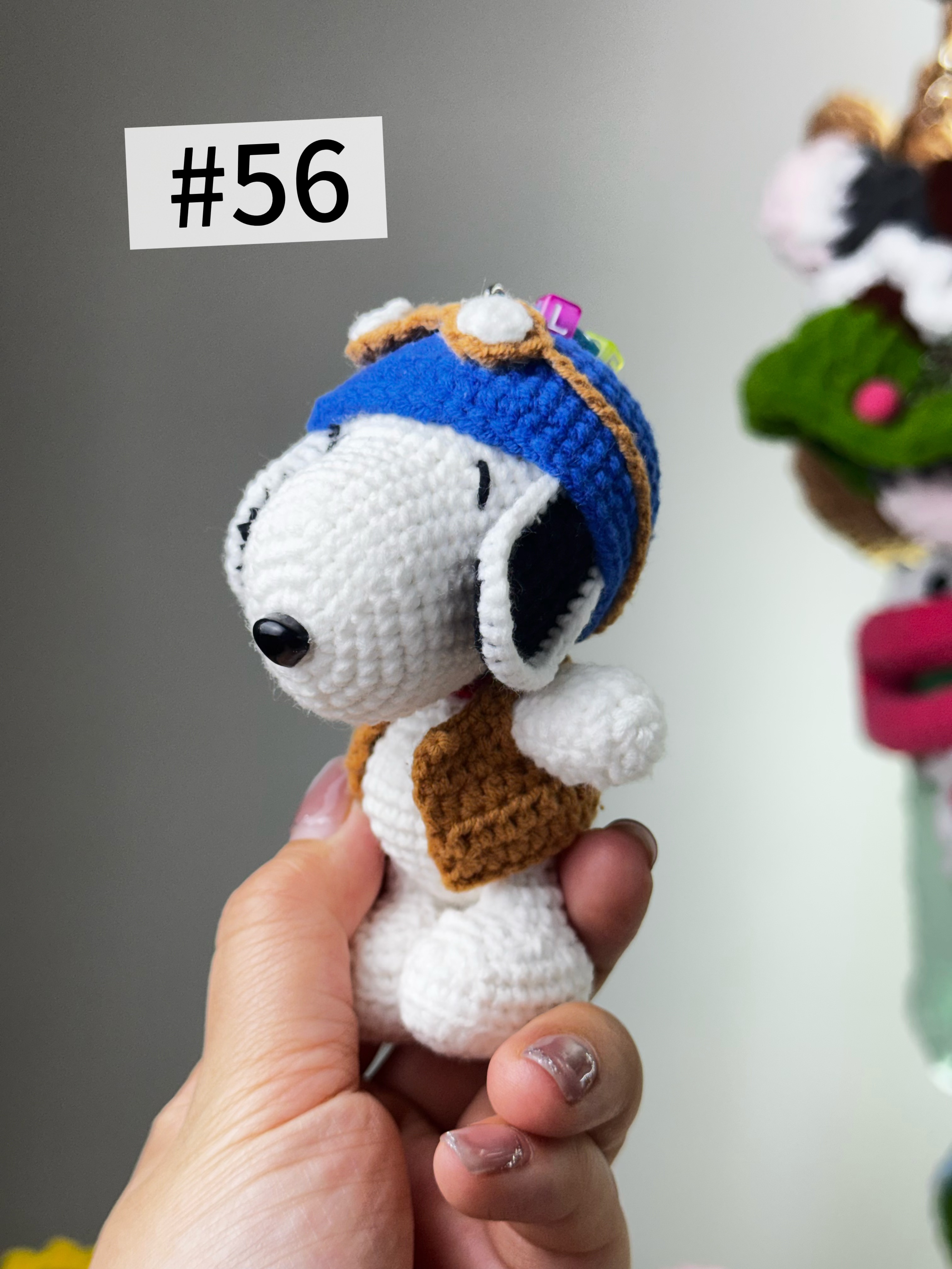 The “Crochet Stars” collection of hand-crocheted items is constantly being updated.