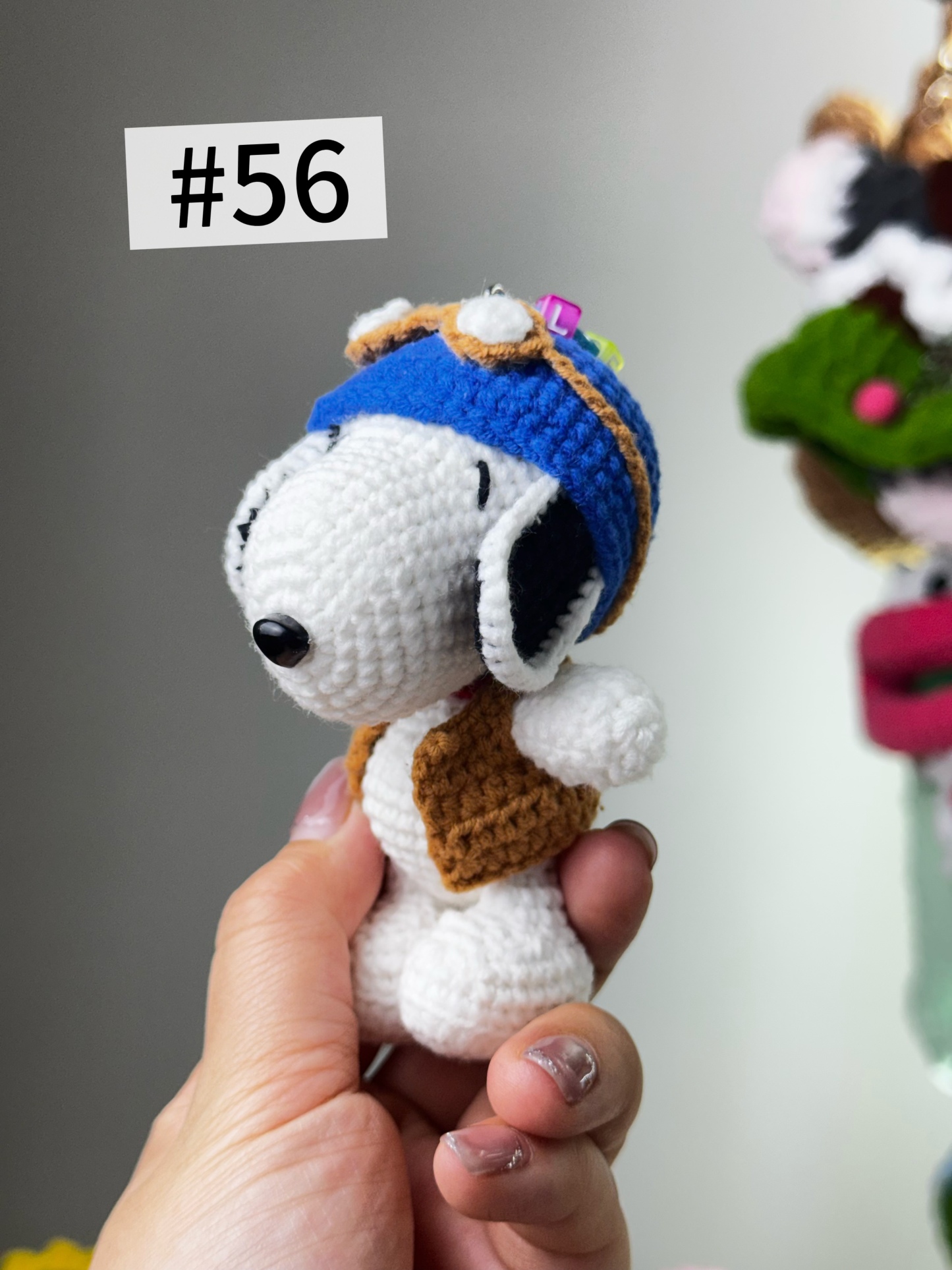 The “Crochet Stars” collection of hand-crocheted items is constantly being updated.