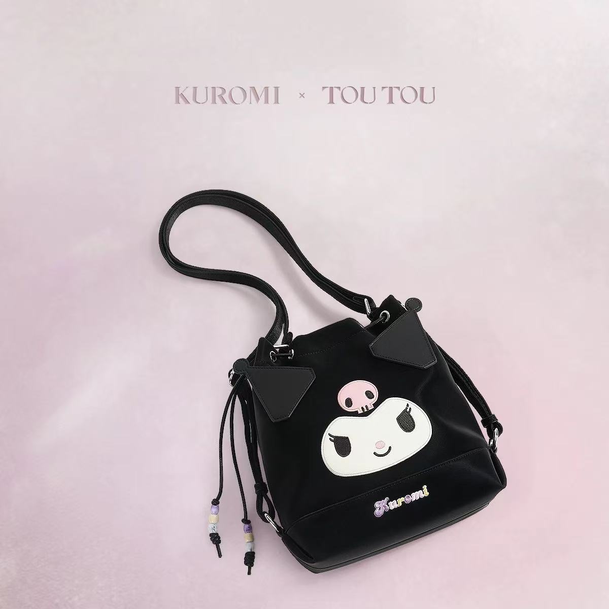 TOUTOU＆Kuromi Bucket backpack