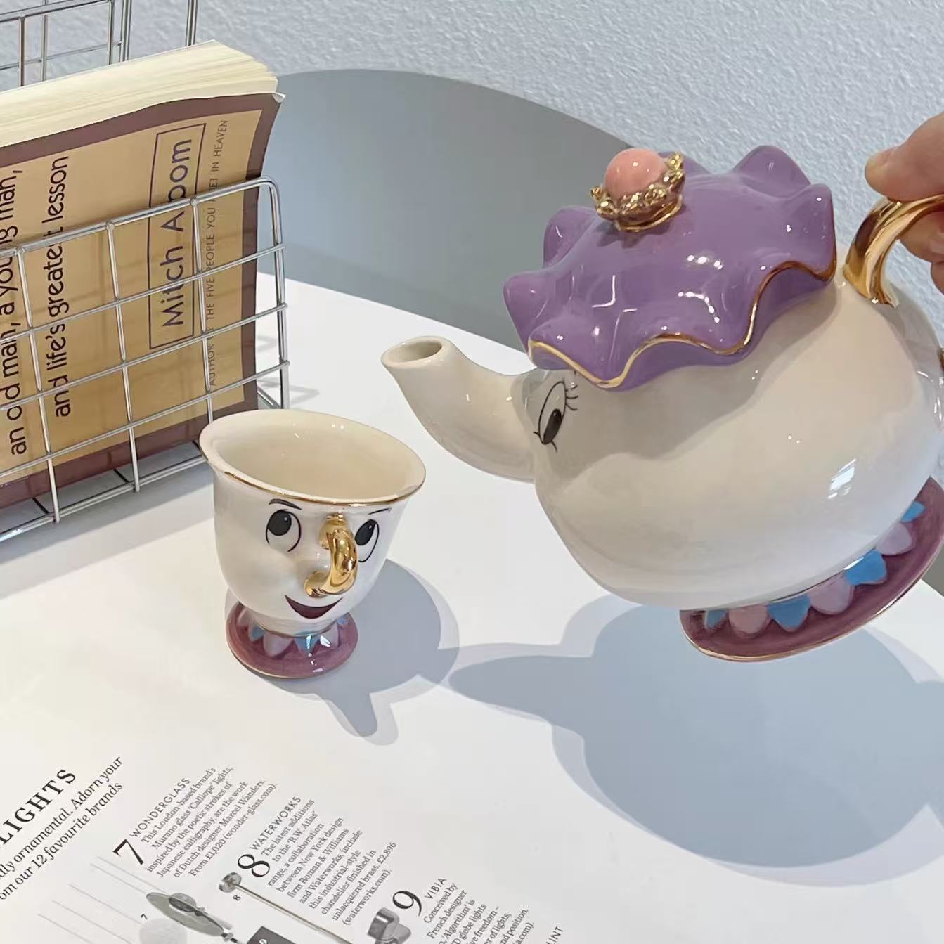BEAUTY and THE BEAST teapot