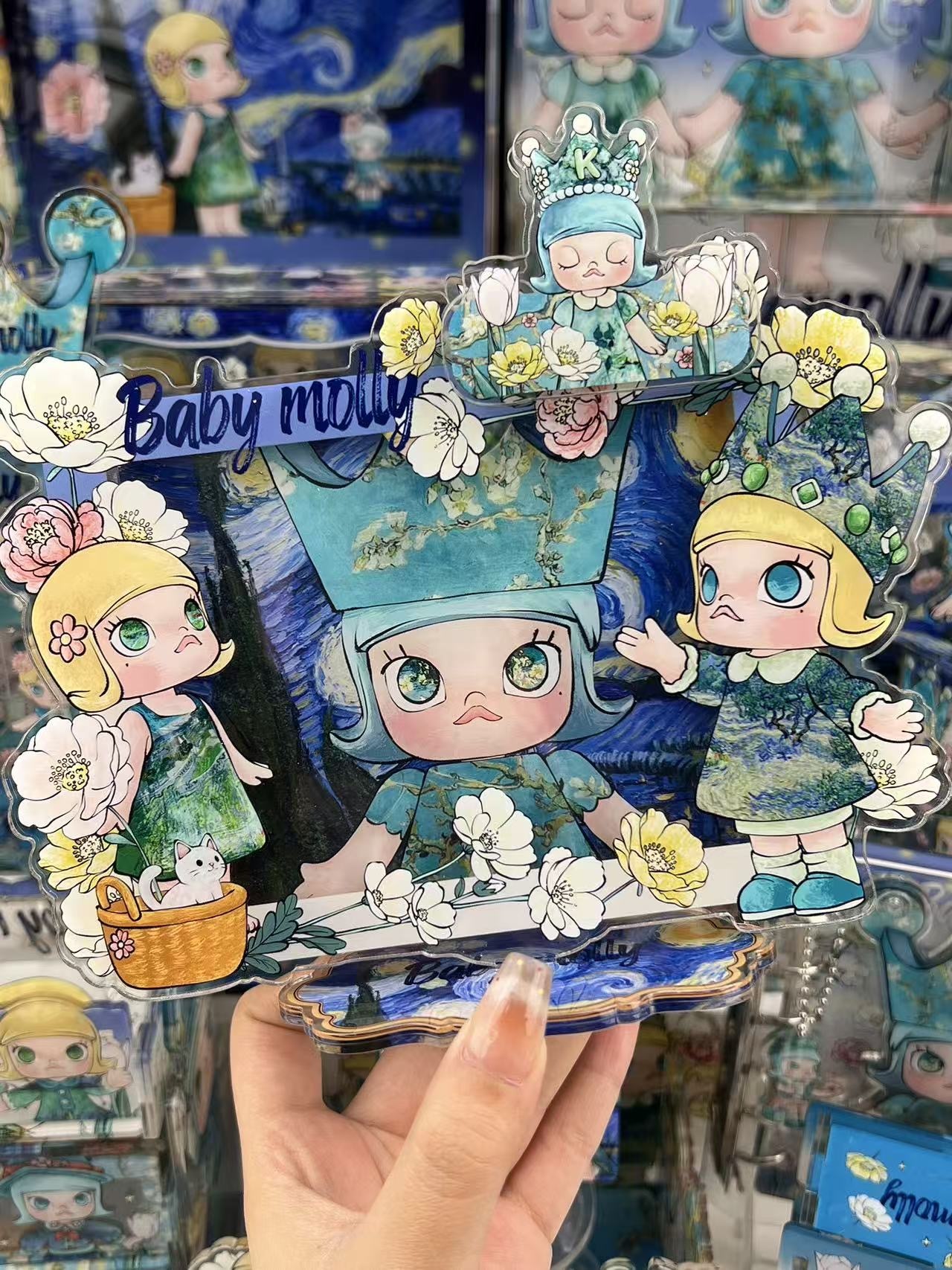 Van Gogh & Monet Floral Series - Princess K MOLLY