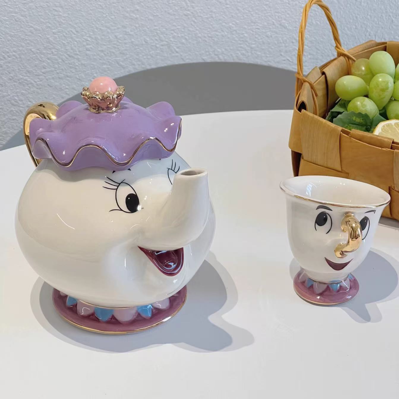 BEAUTY and THE BEAST teapot