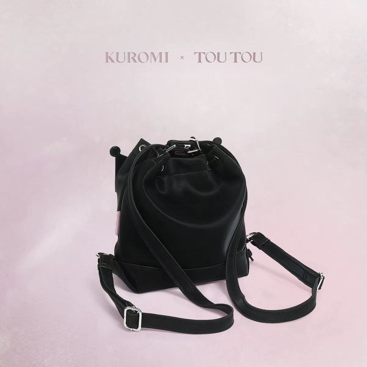 TOUTOU＆Kuromi Bucket backpack