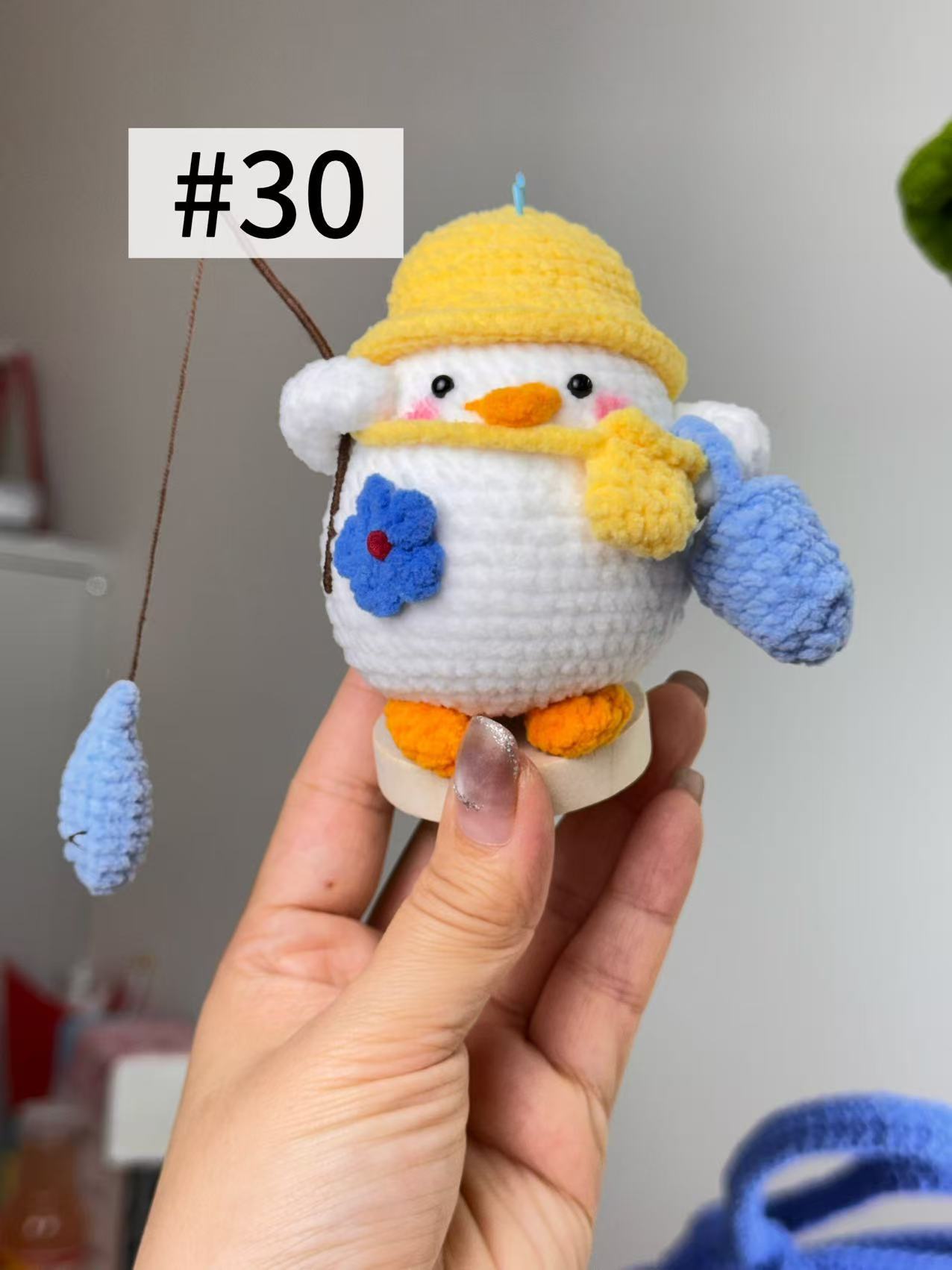 The “Crochet Stars” collection of hand-crocheted items is constantly being updated.