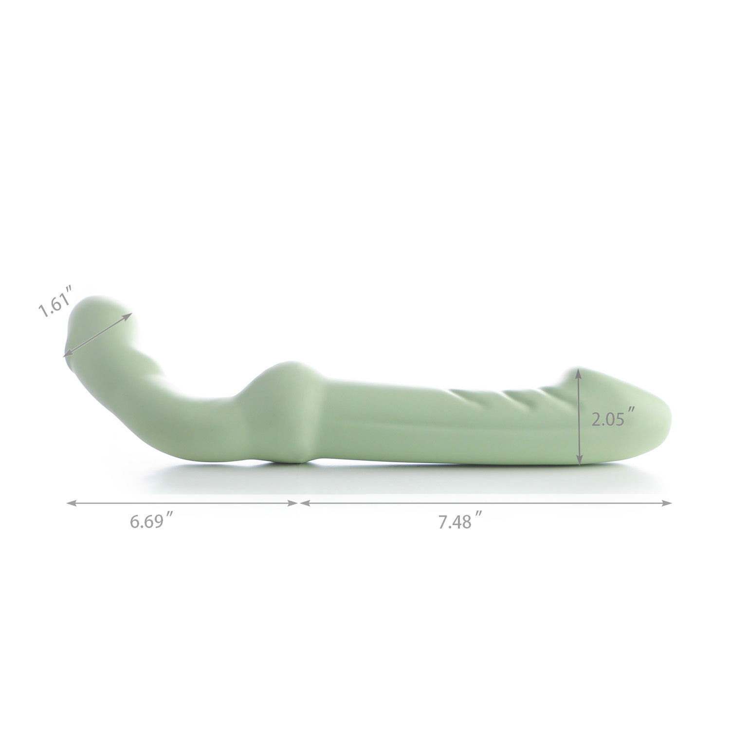 DEVOTION DOUBLE-ENDED STRAP-ON DILDO IN GREEN