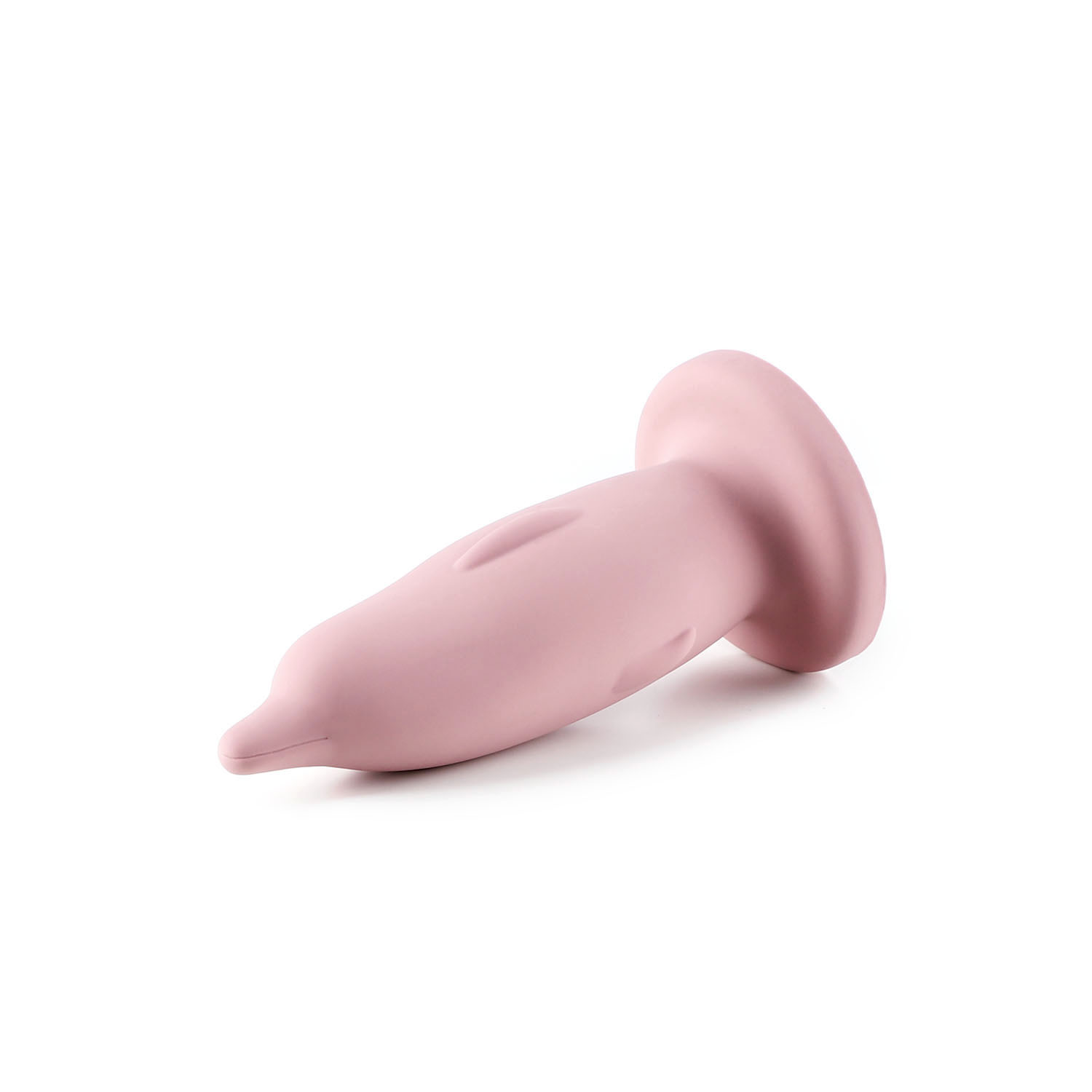 FANTASY DOLPHIN TEXTURED SILICONE DILDO ANAL PLAY IN PINK