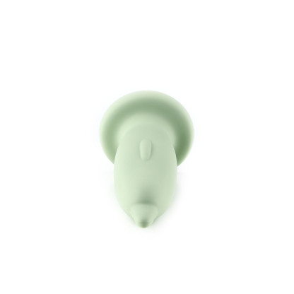 FANTASY DOLPHIN TEXTURED SILICONE DILDO ANAL PLAY IN GREEN