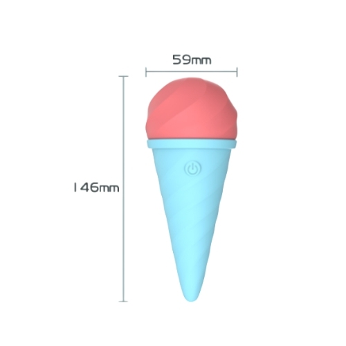 SWEET ICE CREAM CONE QUIET CUTE VIBRATOR