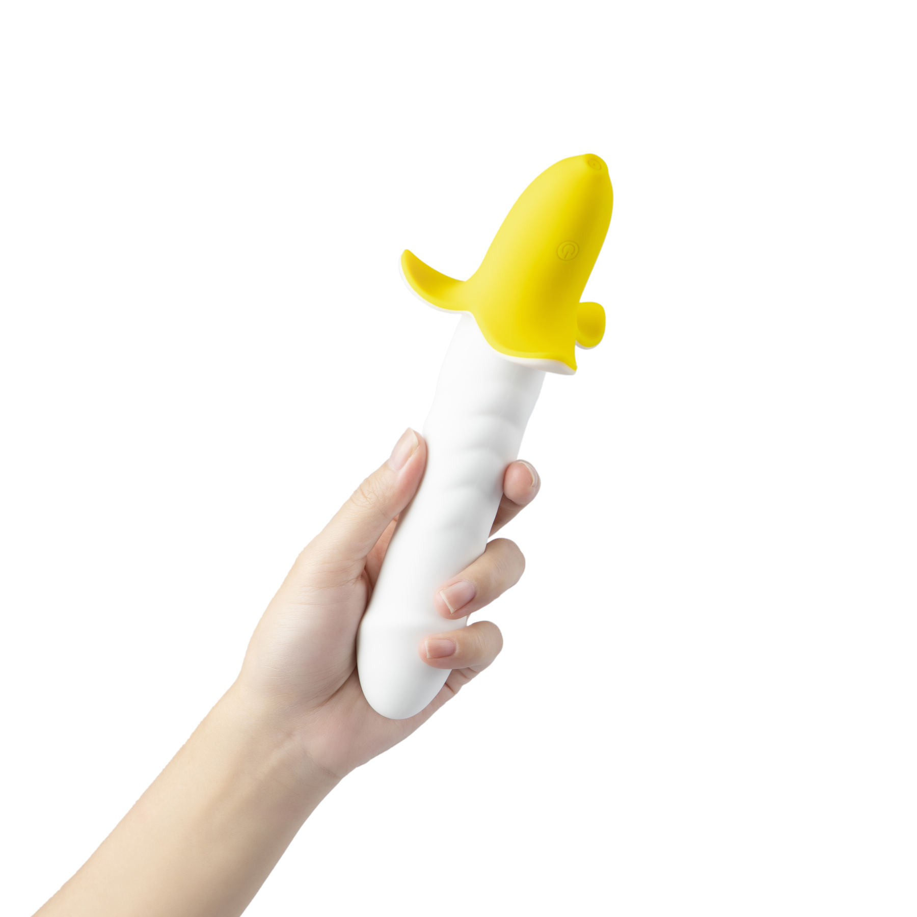  G-SPOT VIBRATING  PULSE BANANA DILDO