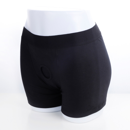 SnugHer Boxer Harness + Grinding Sex toy Strap Ons