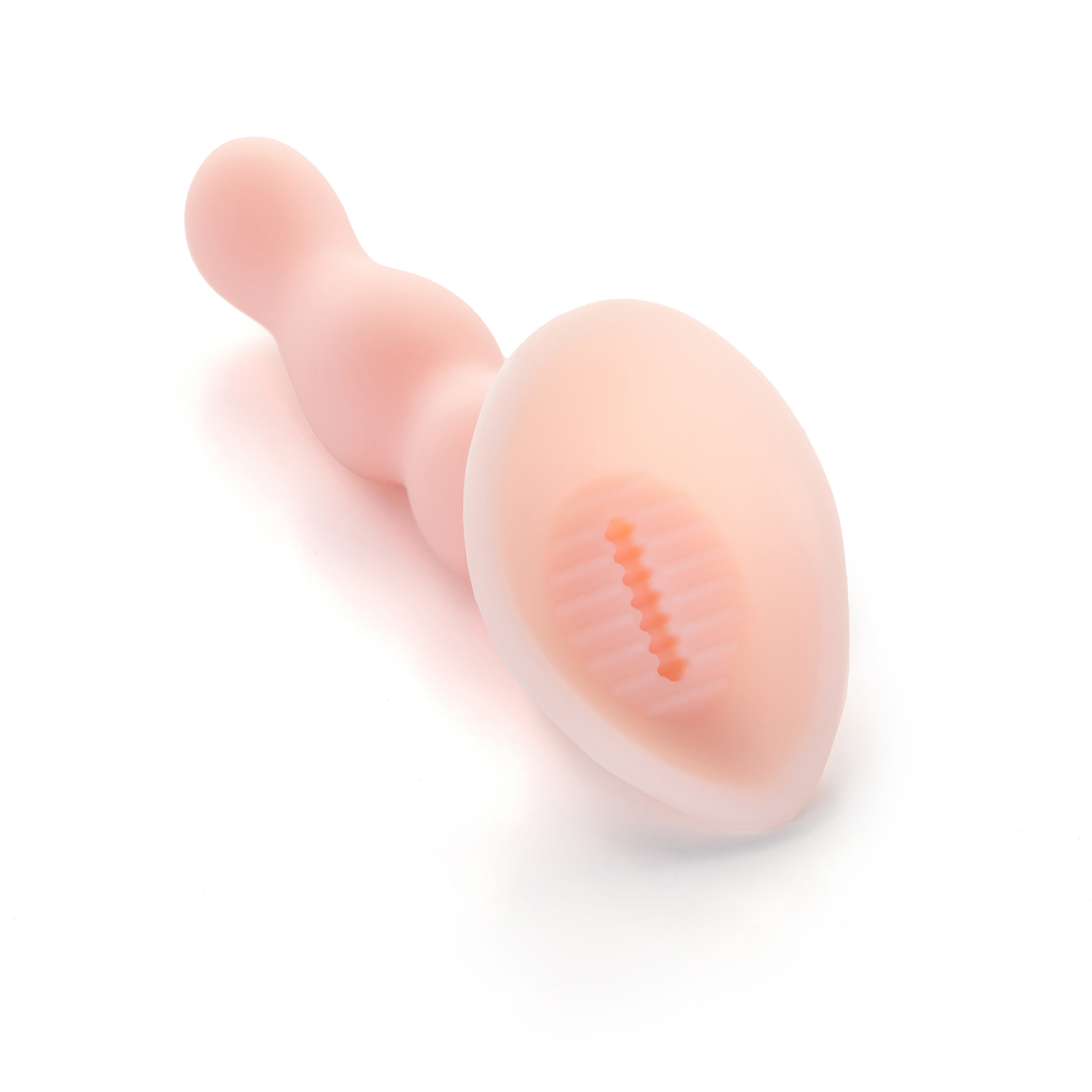 BurnHer Strap On With Built-in Textured Stroker 
