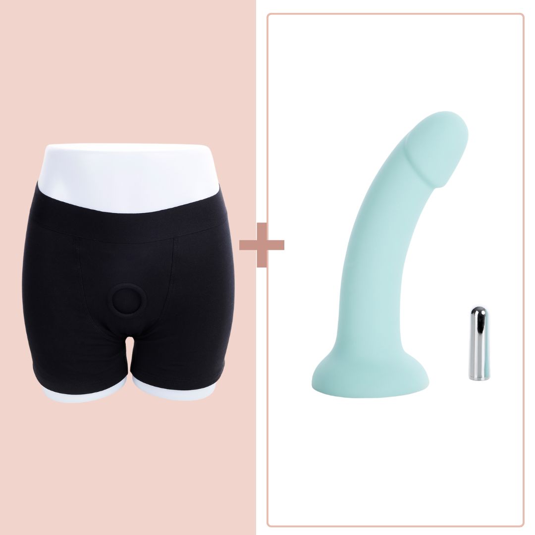 Vibrating Strap On Harness Underwear Kits