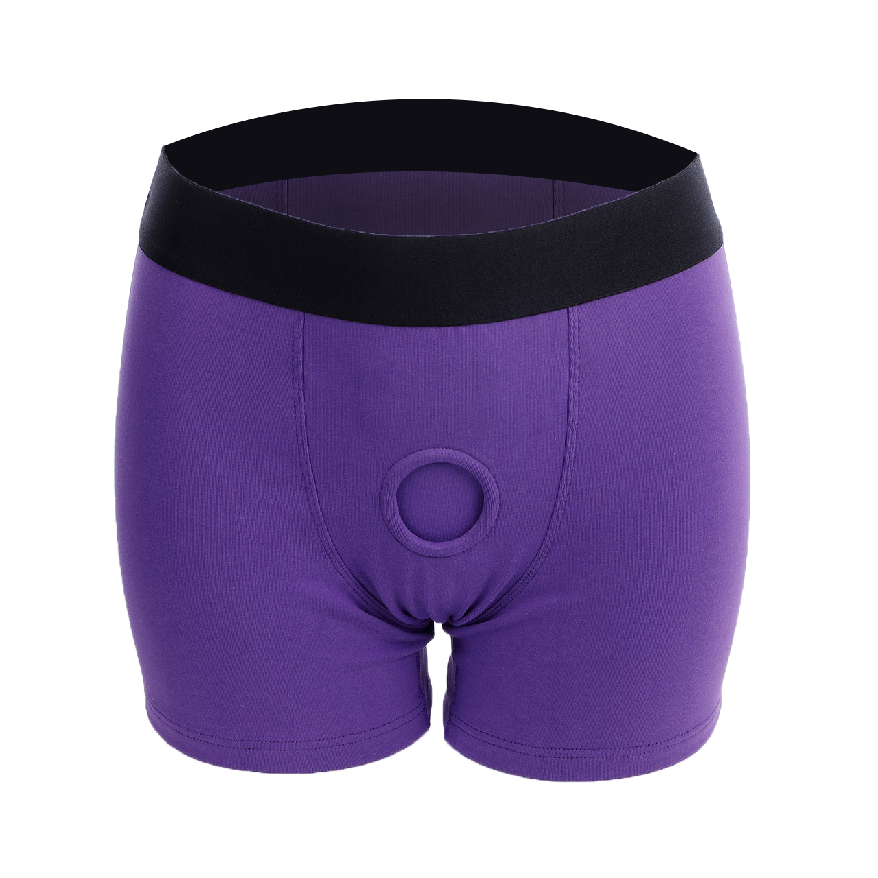 Boxer Strap On Harness SnugHer Purple