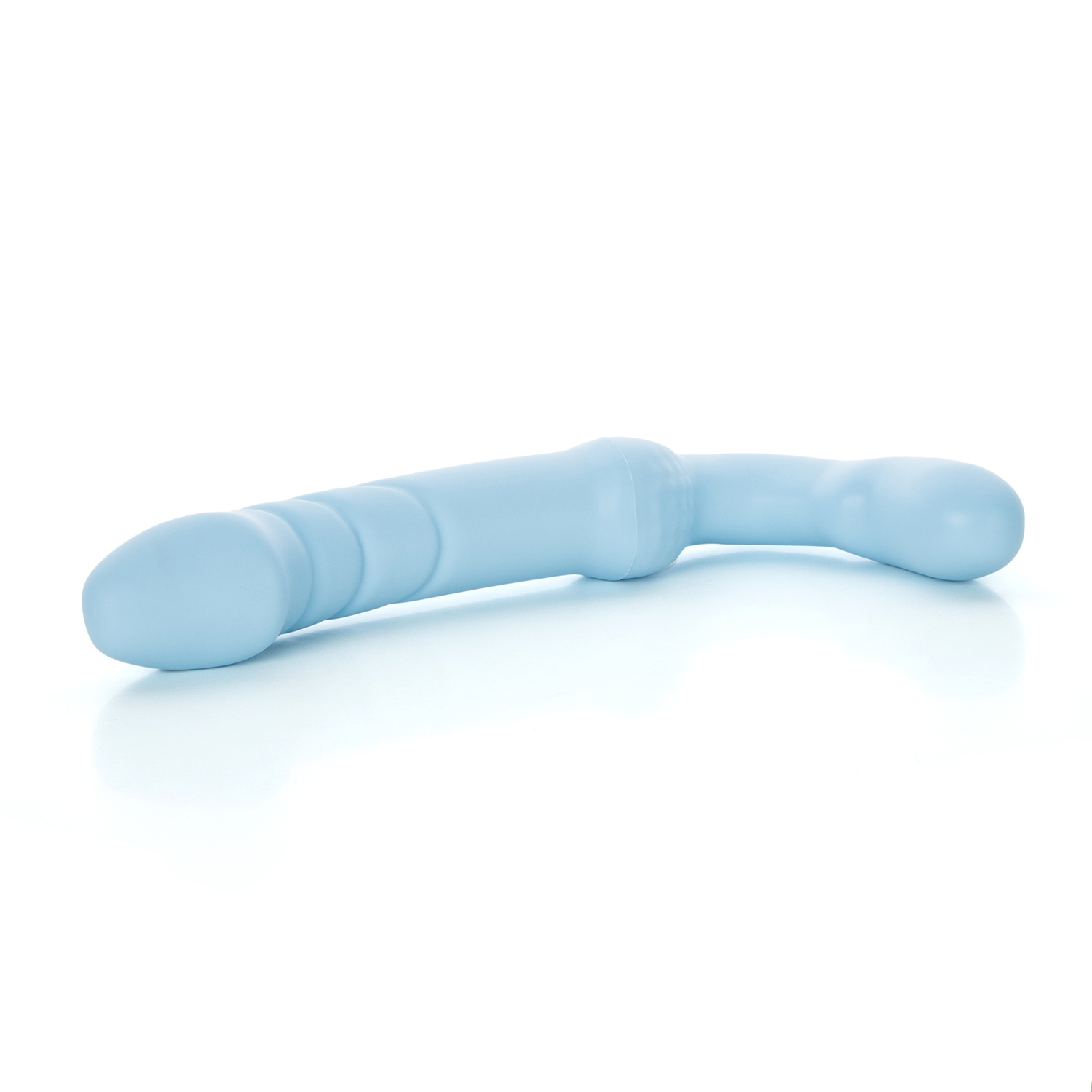 Double Sided Strap On​ Blue Dildo​ Devotion