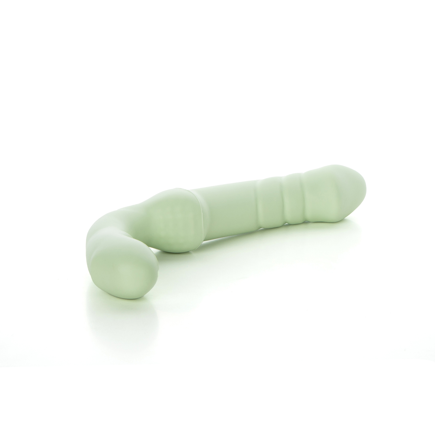 Double Sided Strap On​ Green Dildo​ Devotion