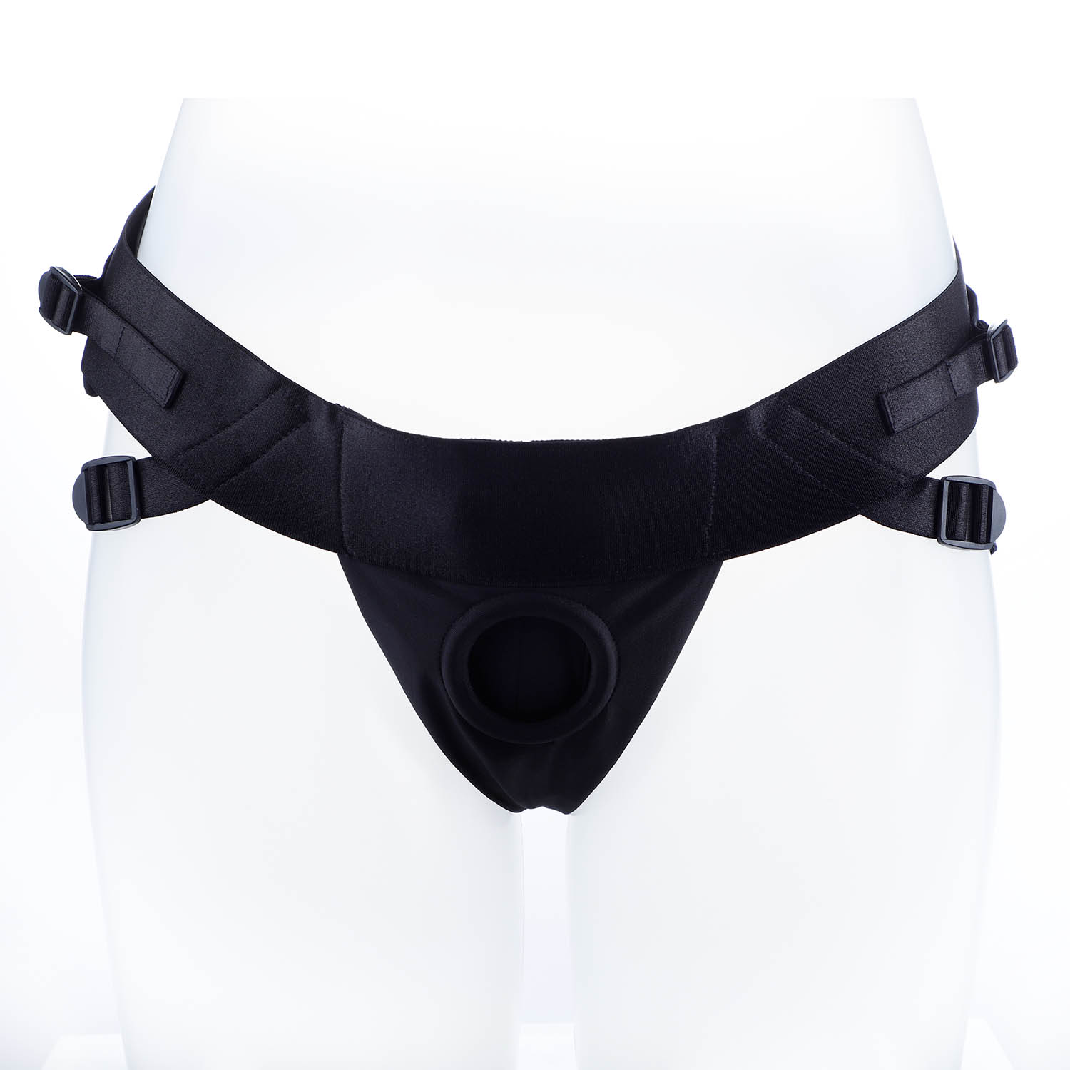 Viva Blue Vibrating Strap On Set 