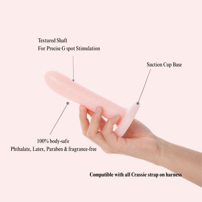 Pink Strap On G Spot Dildo Sense