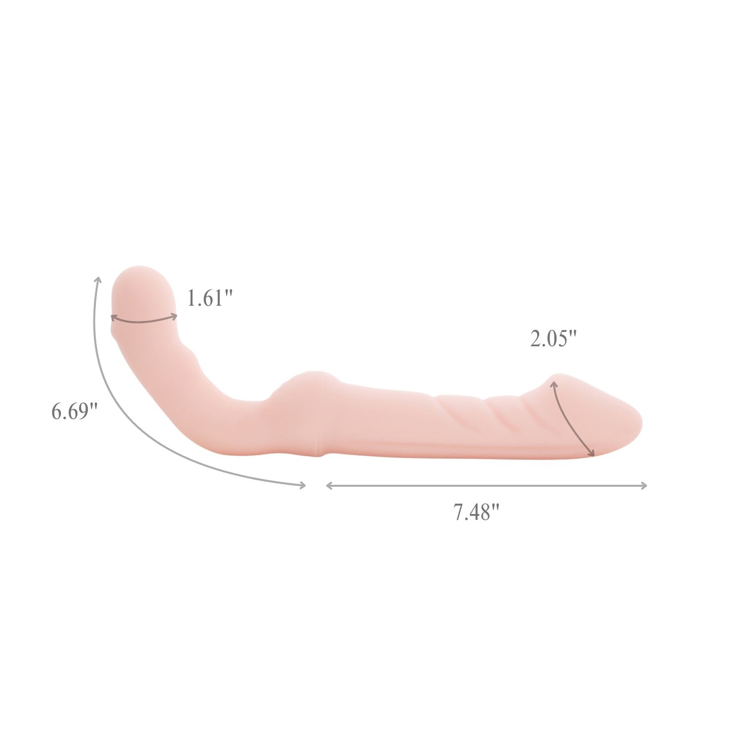 Devotion Double Ended Strap ons Dildo In Pink