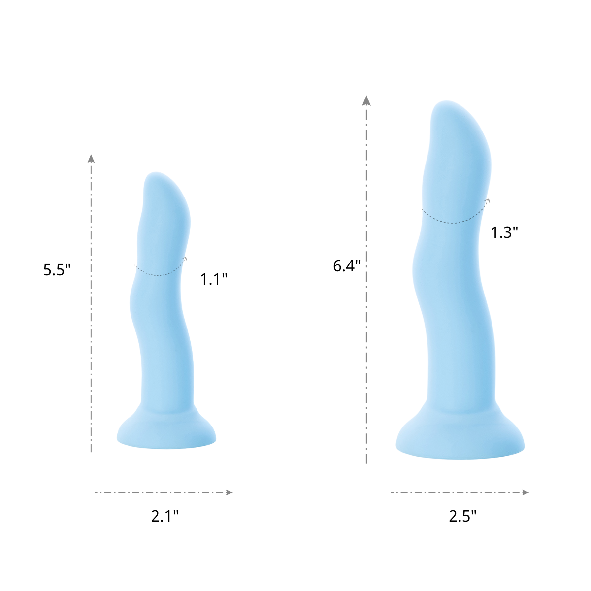 Velvet Touch Blue Dual Density Dildo Harness Kit​ 