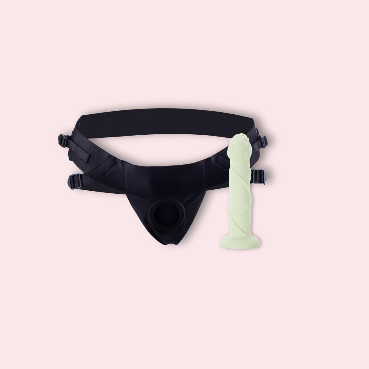 Strap Ons Bendable Dildo And Harness
