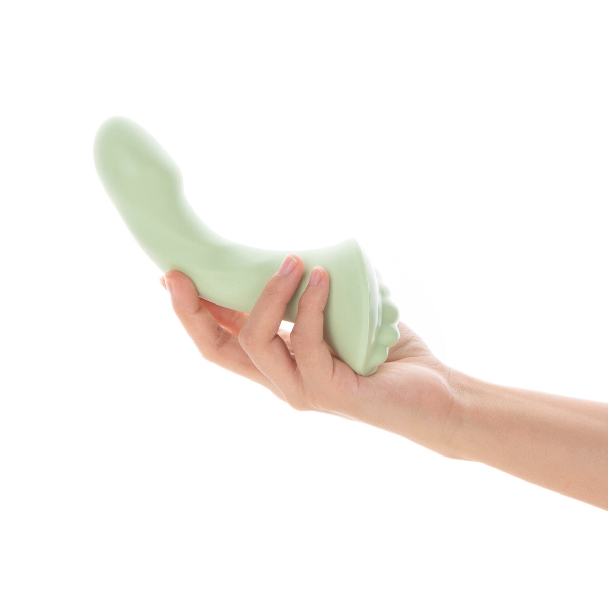 Green Dildo With Grinding Base 