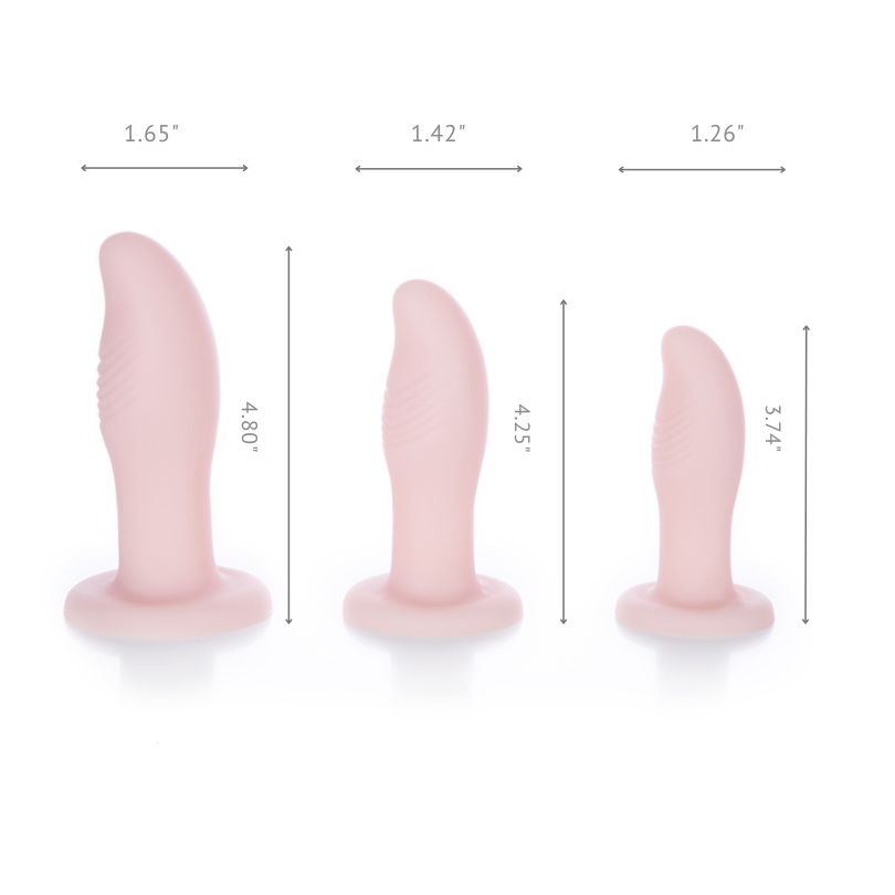 Luna Silicone Anal Dildo In Pink