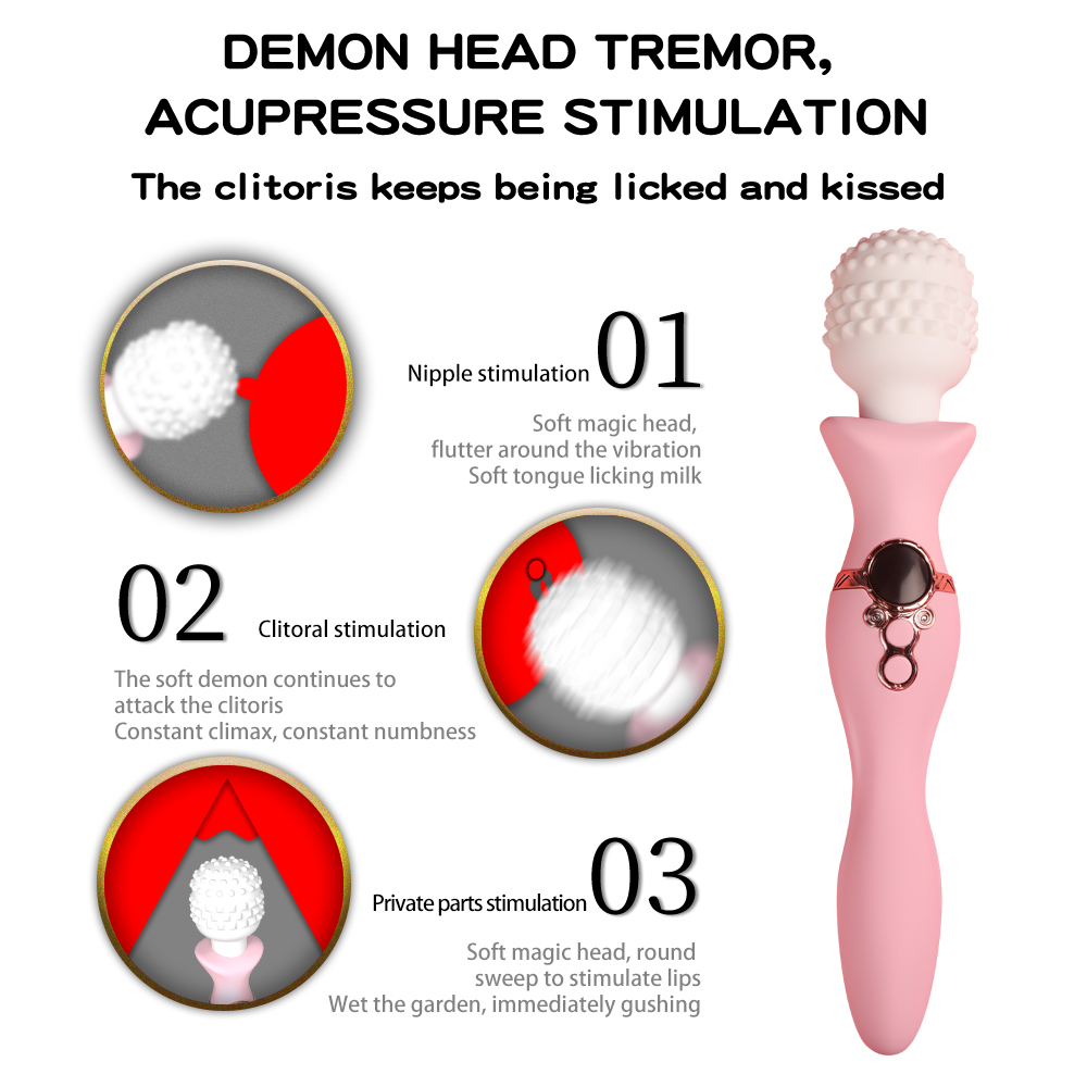 Deluxe Magic Wand Vibrator 