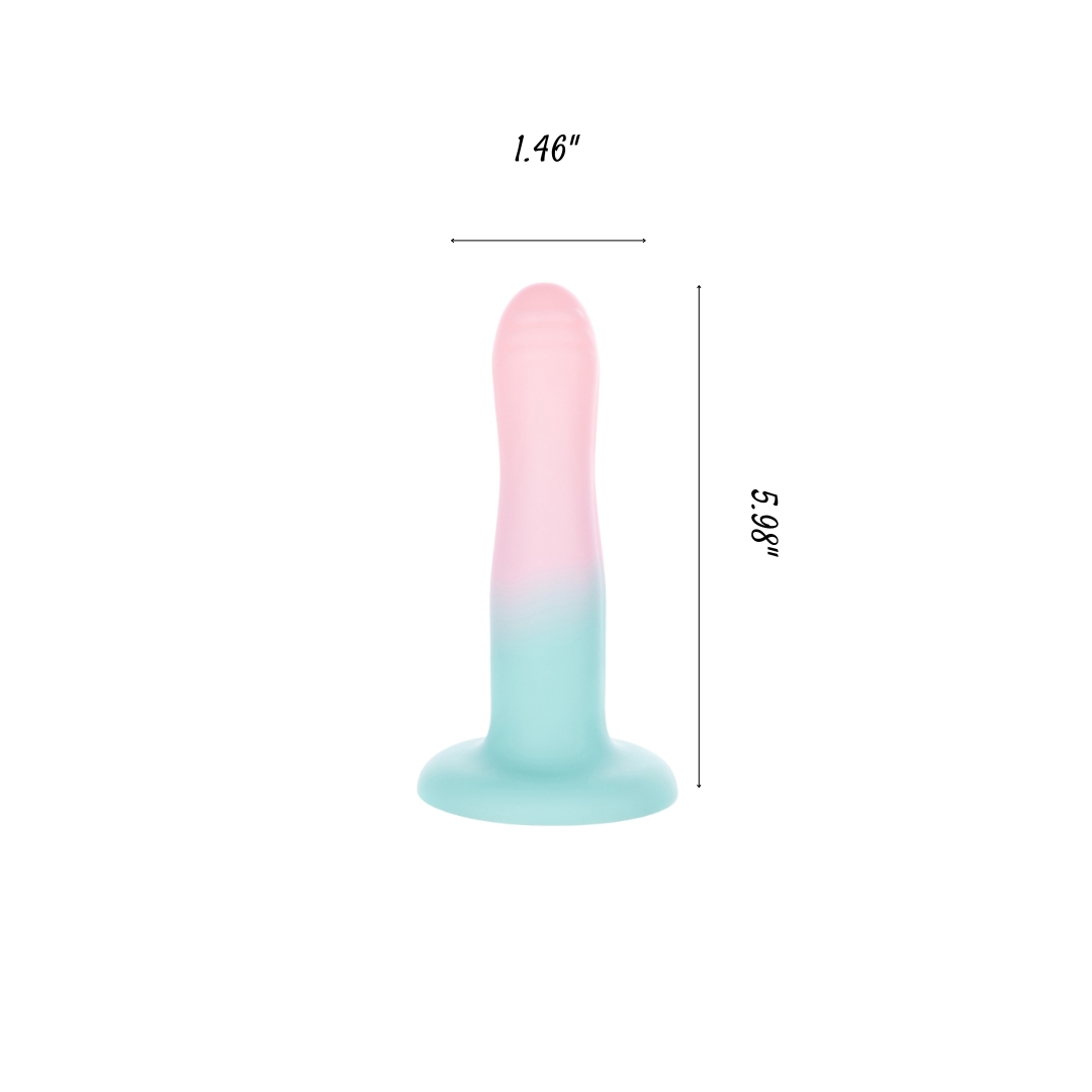 6.6" Mixed Color Strap On Dildo Lesbian Toys 